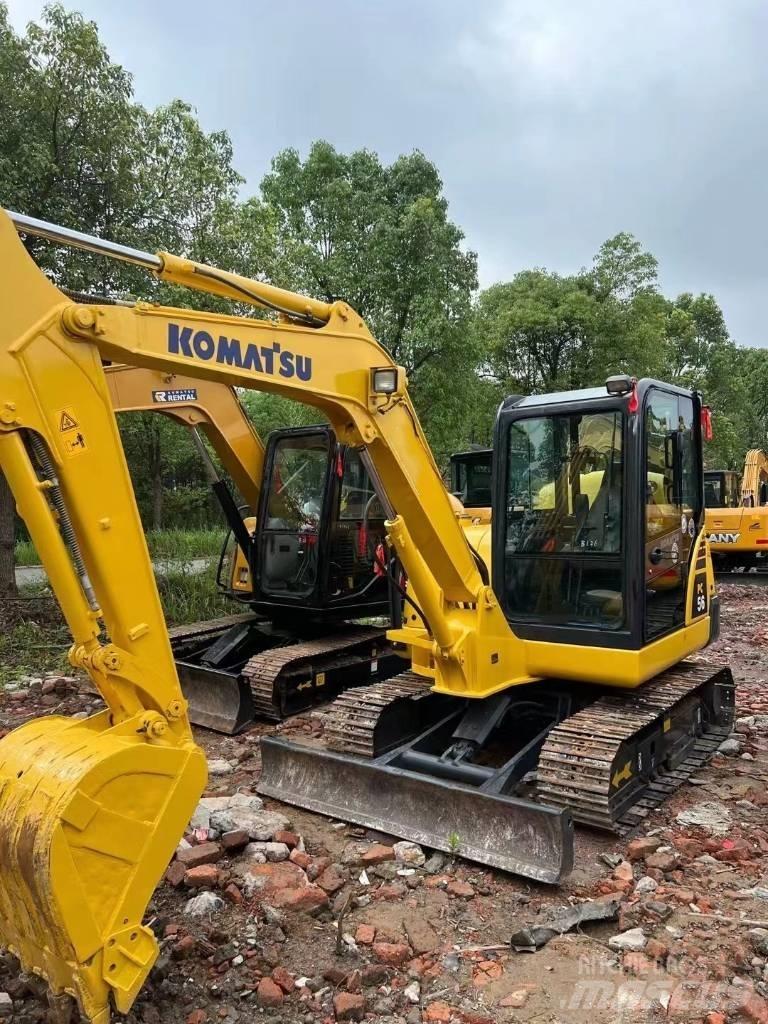 Komatsu PC 56-7 Mini kotrók < 7t
