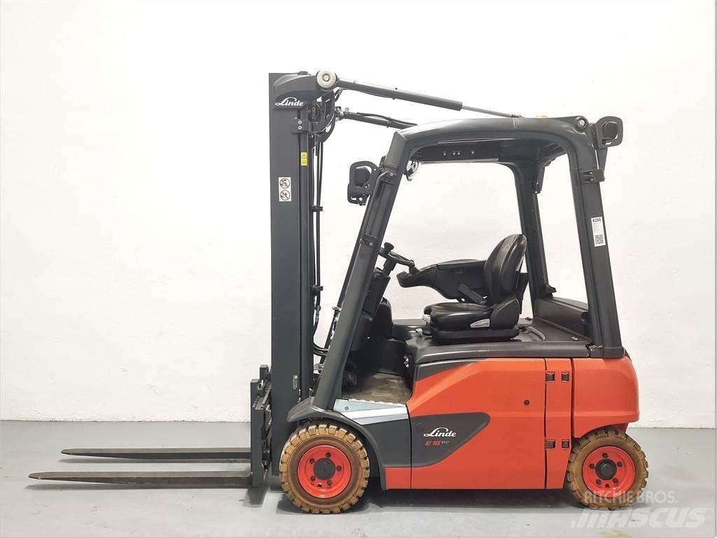Linde E16P 02 Elektromos targoncák