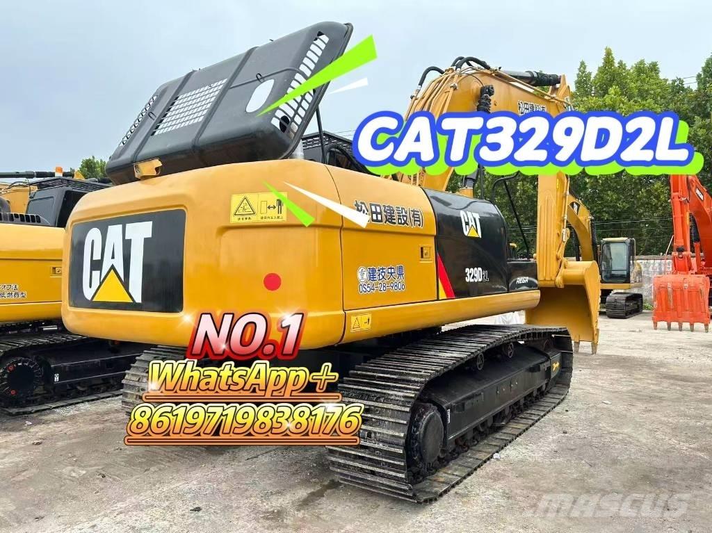 CAT 329 D2L Lánctalpas kotrók