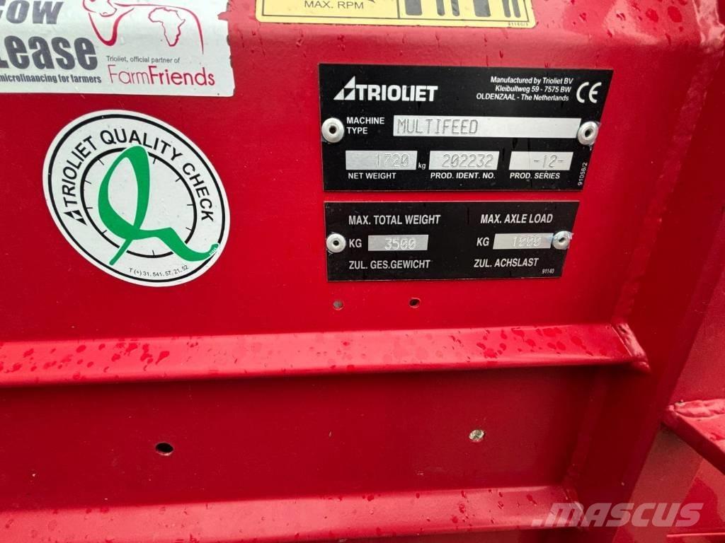 Trioliet MULTIFEED Állat etetők, itatók