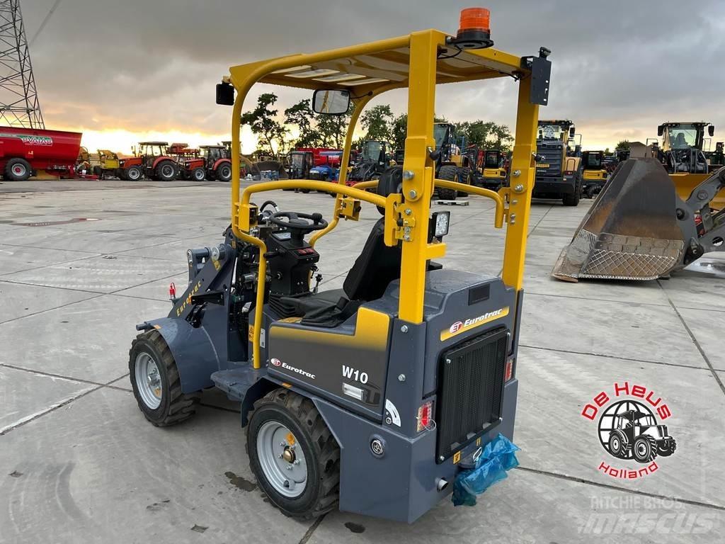 Eurotrac W10 Gumikerekes homlokrakodók