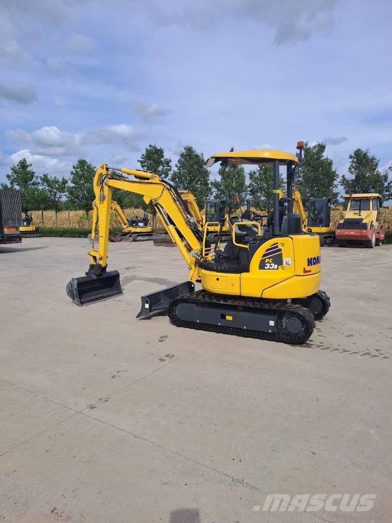 Komatsu PC33E-6 Mini kotrók < 7t
