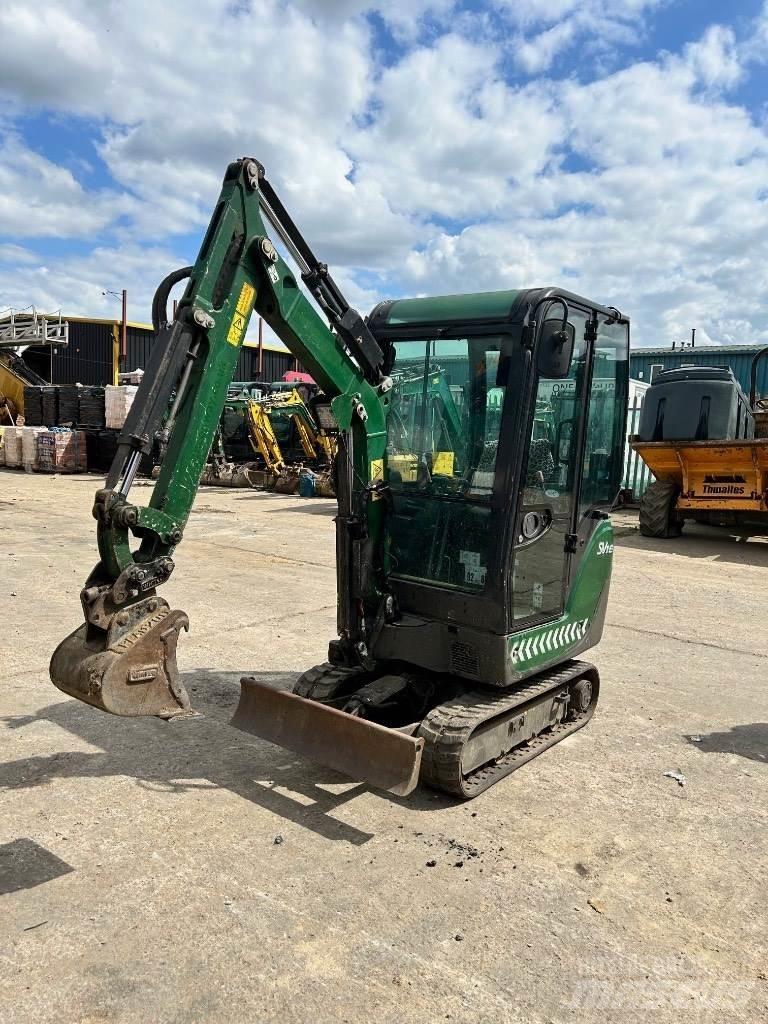 Yanmar SV 16 Mini kotrók < 7t