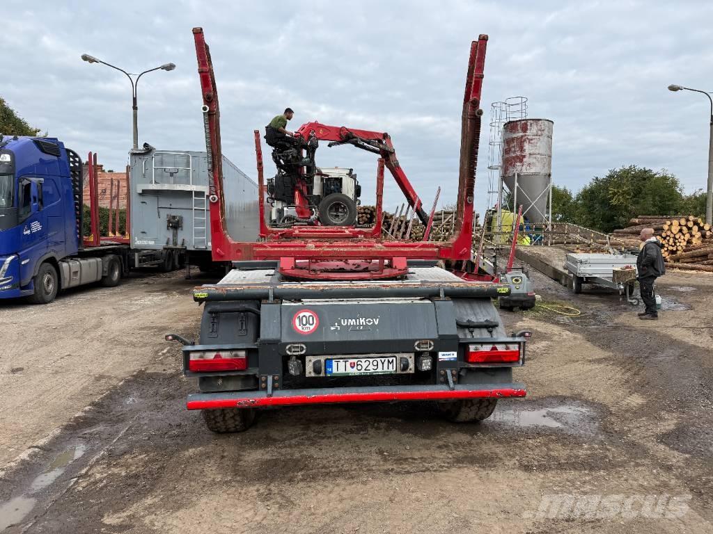 Umikov PN 2.18T Rönkszállító pótkocsik