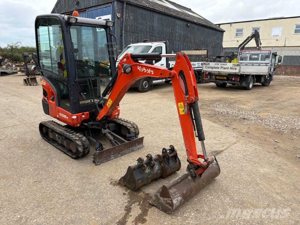 Kubota KX 018-4 Mini kotrók < 7t