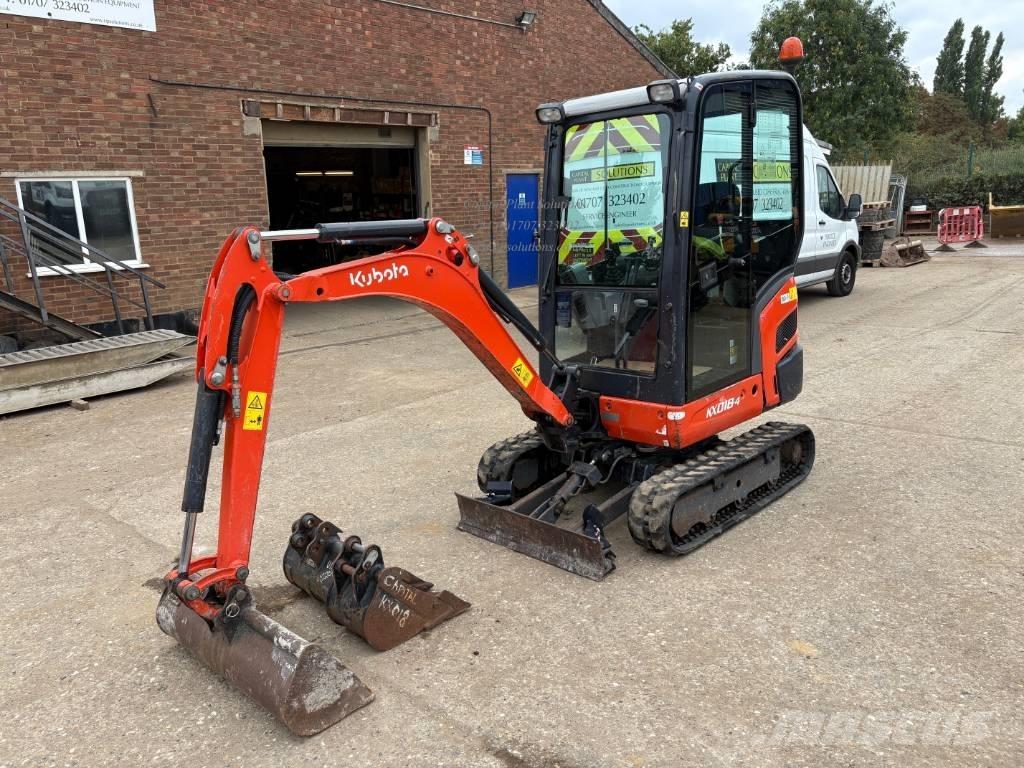 Kubota KX 018-4 Mini kotrók < 7t