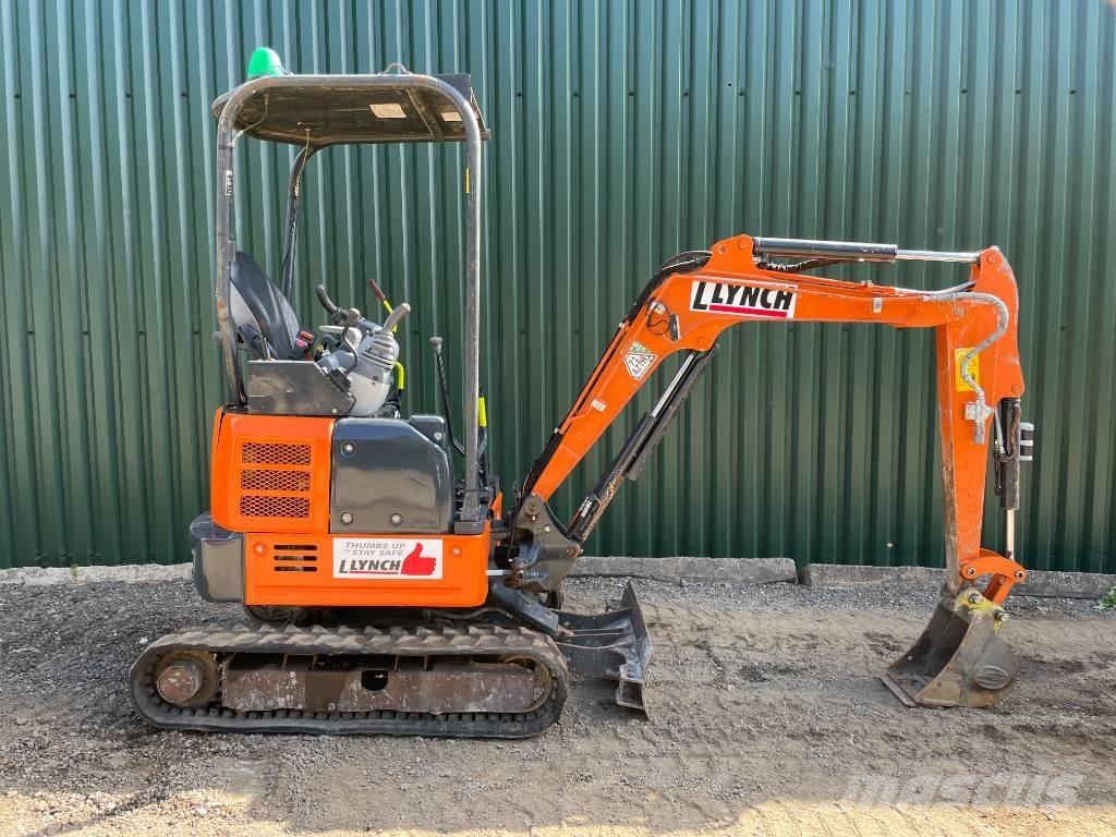 Hitachi ZX 19 U-6 Mini kotrók < 7t
