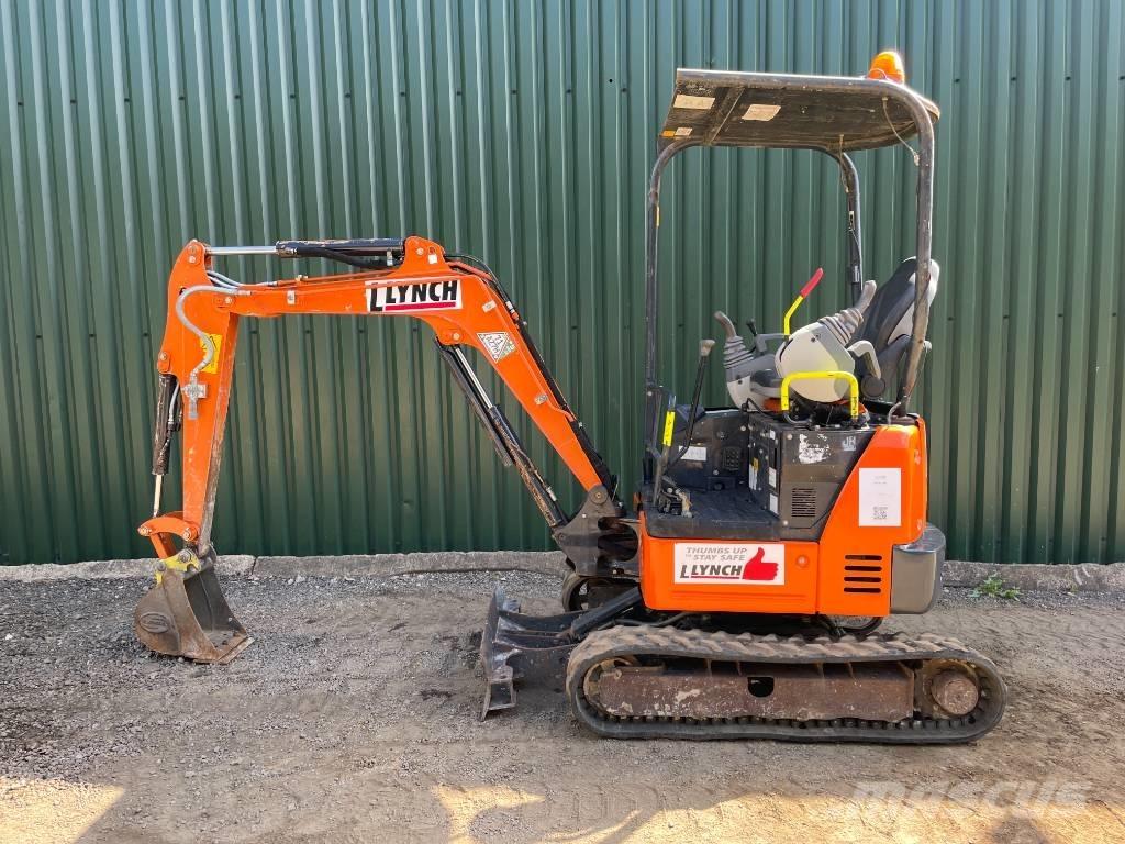 Hitachi ZX 19 U-6 Mini kotrók < 7t