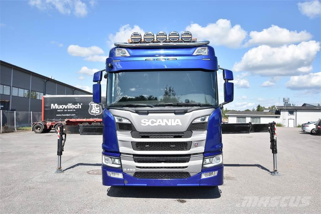 Scania G450 8X4 Darus teherautók