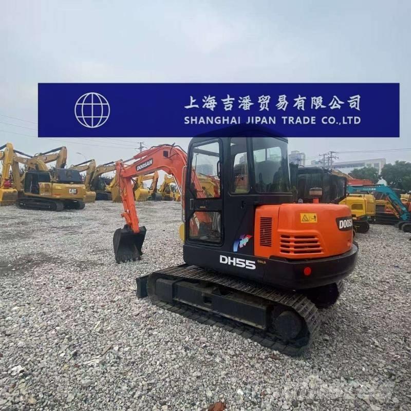 Doosan DH 55 Mini kotrók < 7t