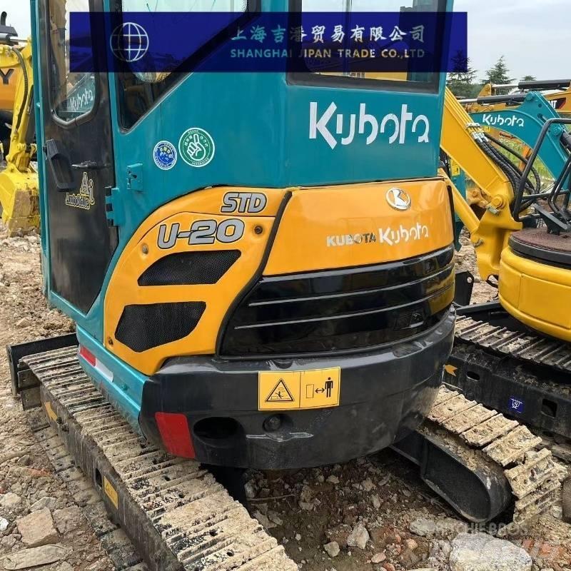 Kubota U 20 Mini kotrók < 7t
