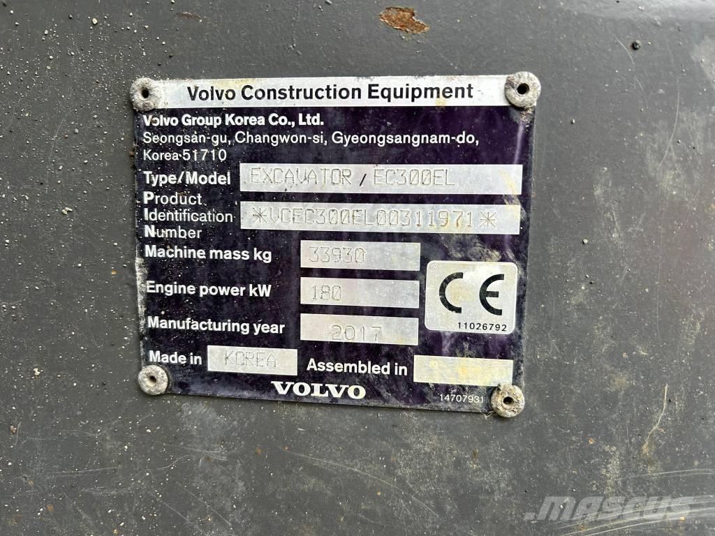 Volvo EC 300 EL Lánctalpas kotrók