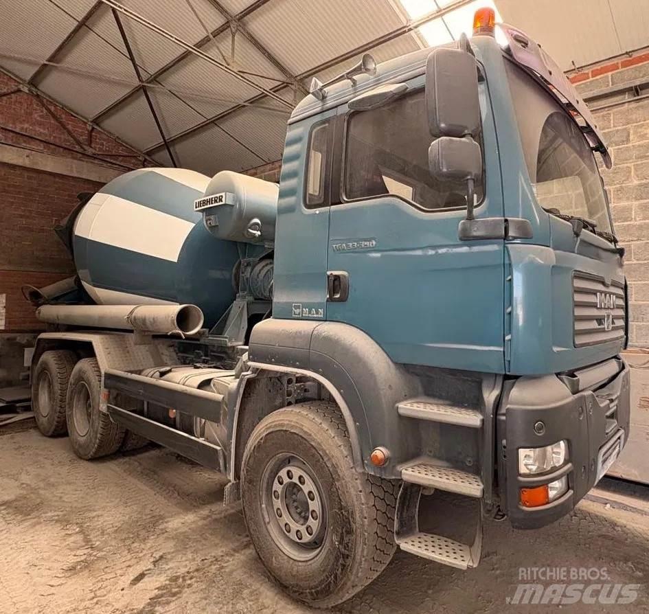 MAN 33 TGA 33.350 Betonkeverők/Betonpumpák