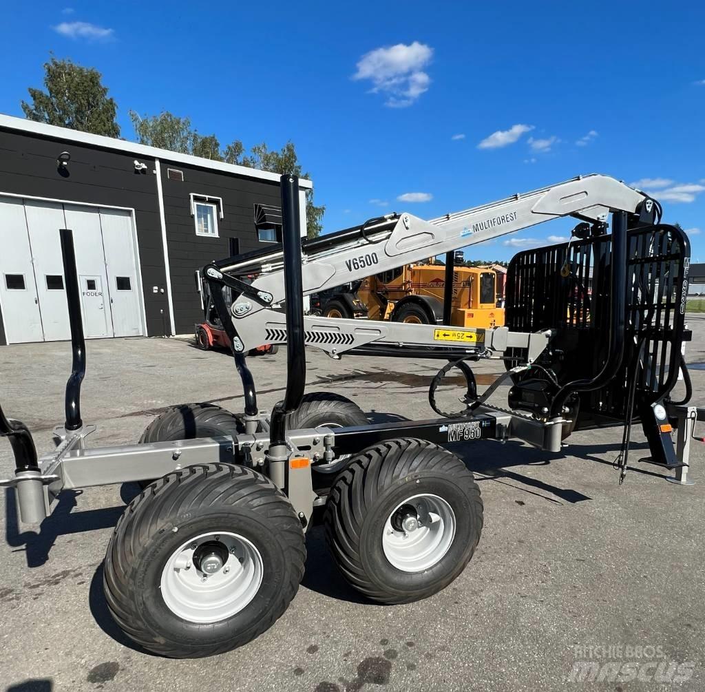 Multiforest MF950 Erdészeti pótkocsik