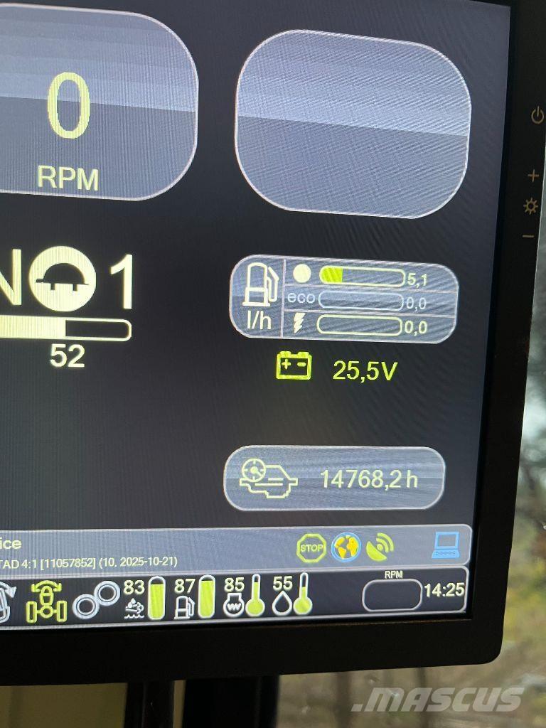 Komatsu 845 Kihordók