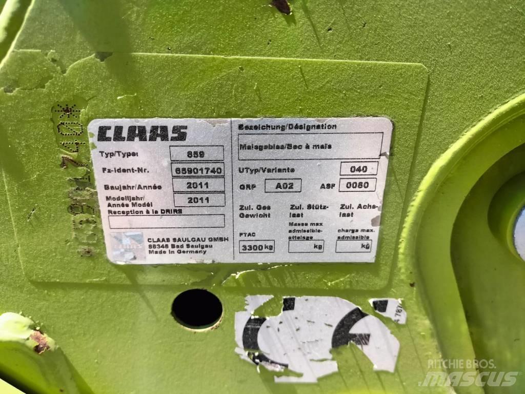CLAAS Orbis 750 Önjáró szecskázók
