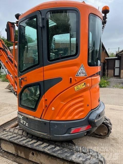 Doosan DX 27 Z Mini kotrók < 7t