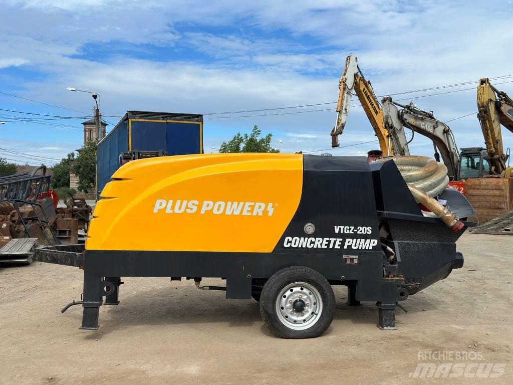 Plus Power VTGZ-20S Betonpumpák