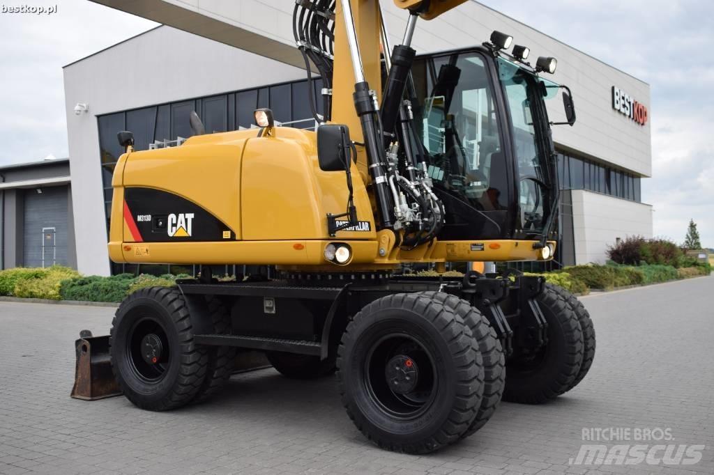 CAT M 313 D Gumikerekes kotrók