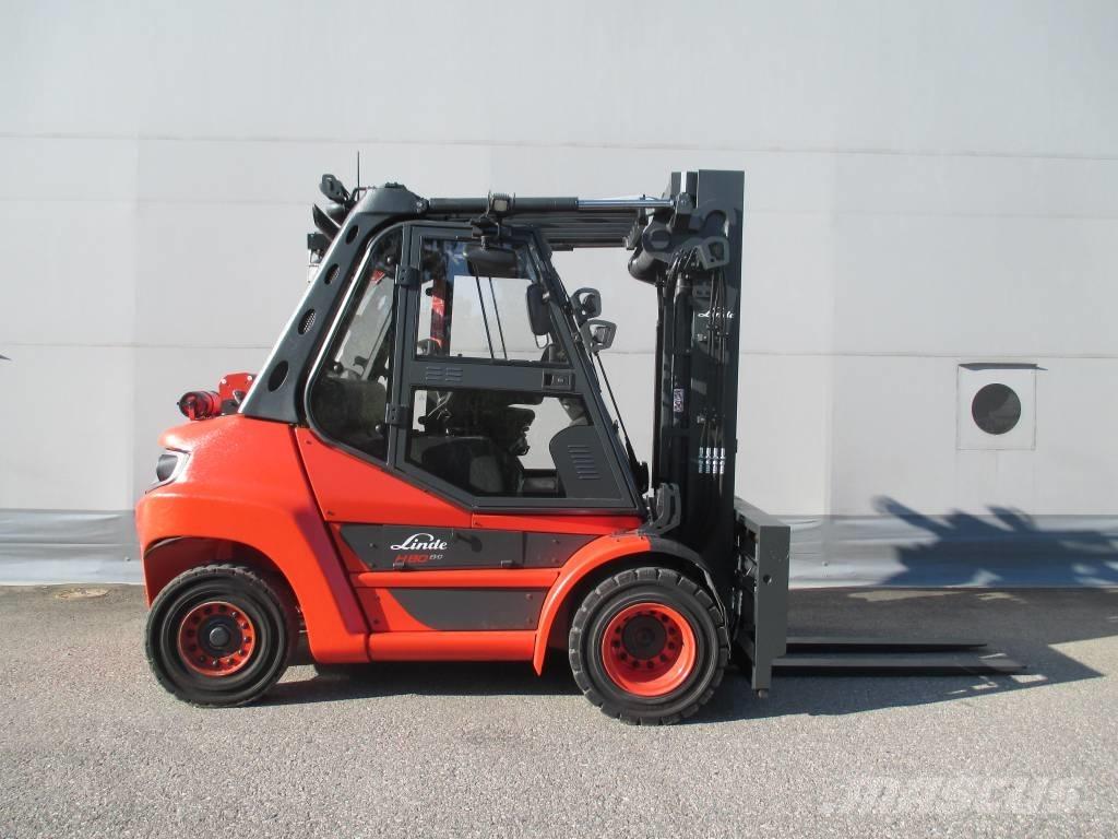Linde H 80 D Dízel targoncák