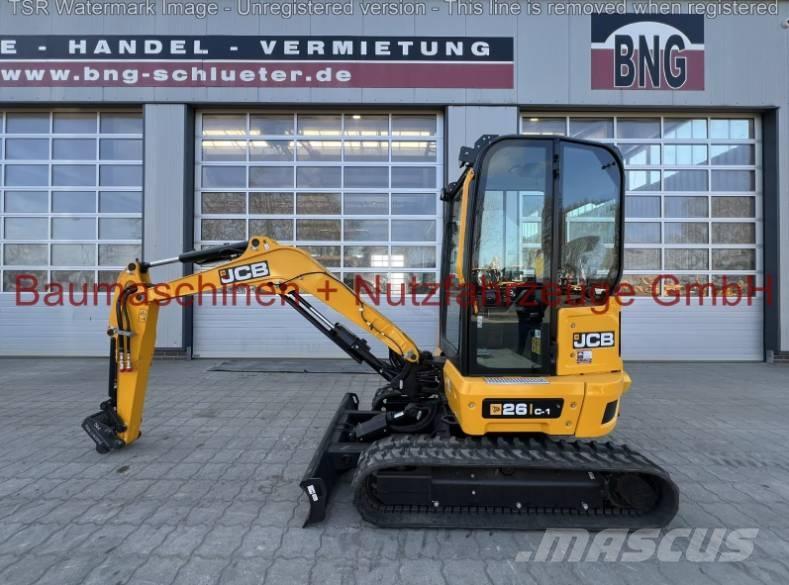 JCB 26 C-1 -Demo- Mini kotrók < 7t