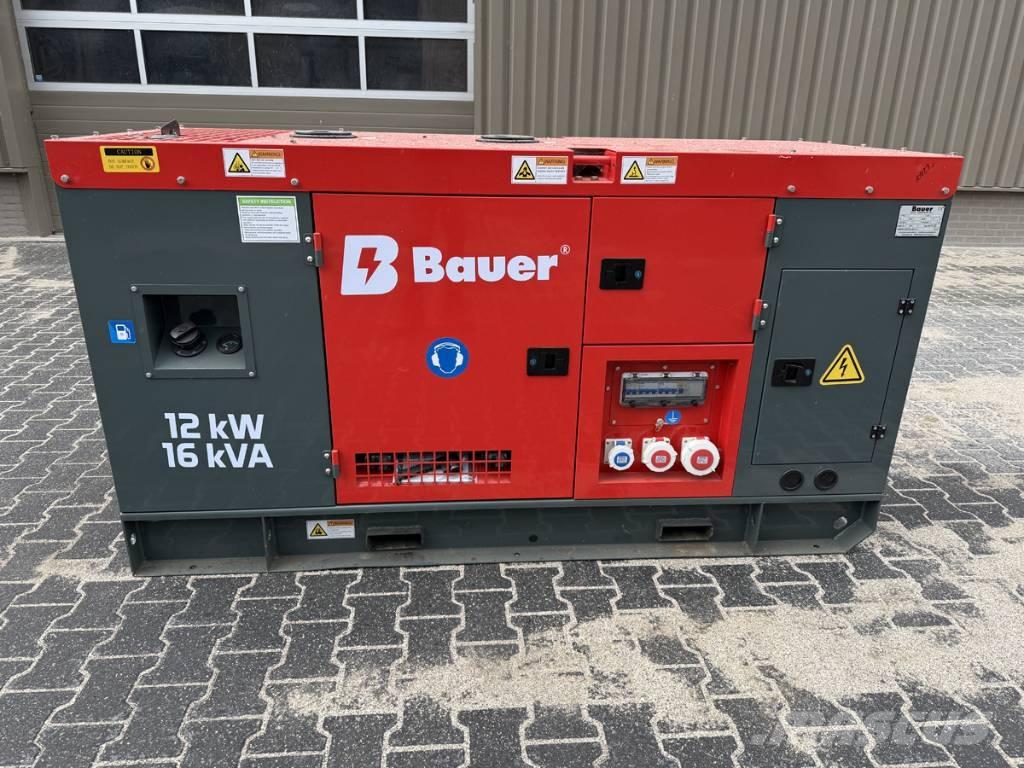 Bauer 15 KVA Dízel áramfejlesztők