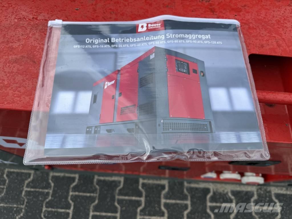 Bauer 15 KVA Dízel áramfejlesztők