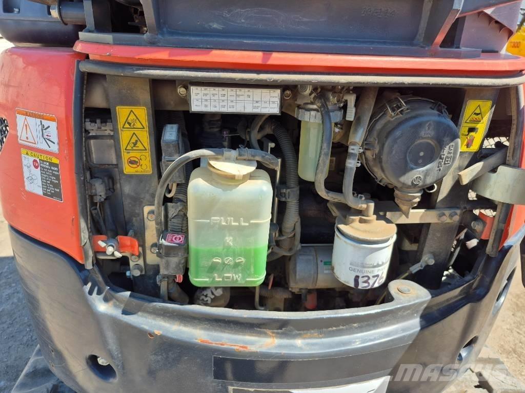 Kubota U 17 Mini kotrók < 7t