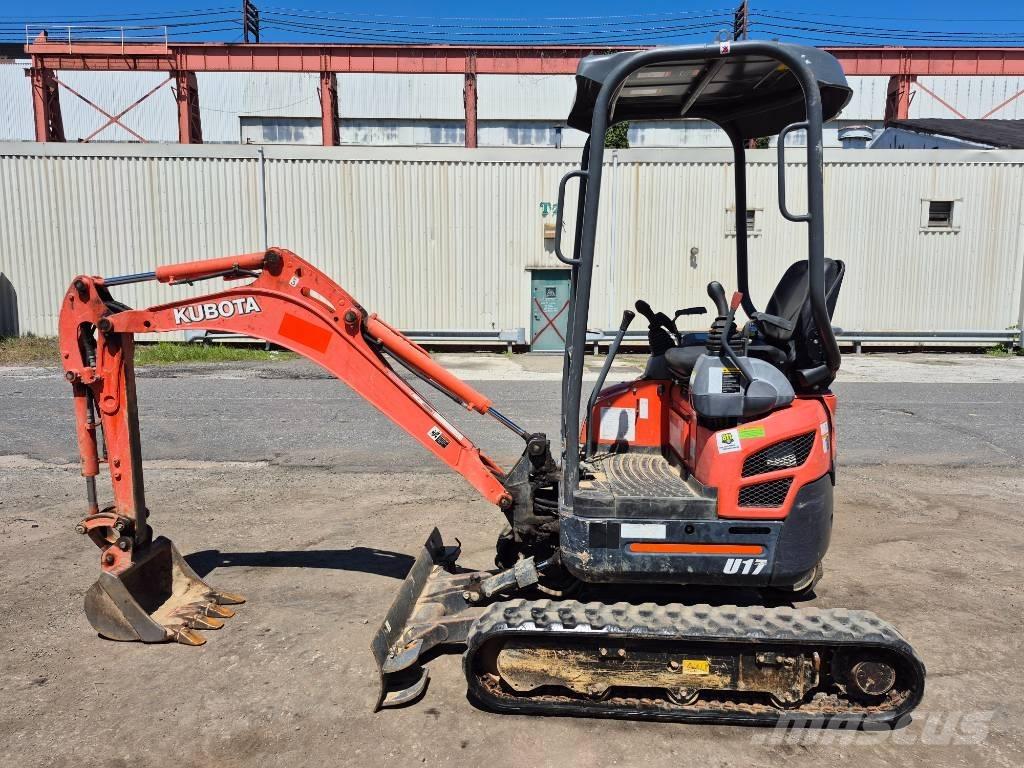 Kubota U 17 Mini kotrók < 7t