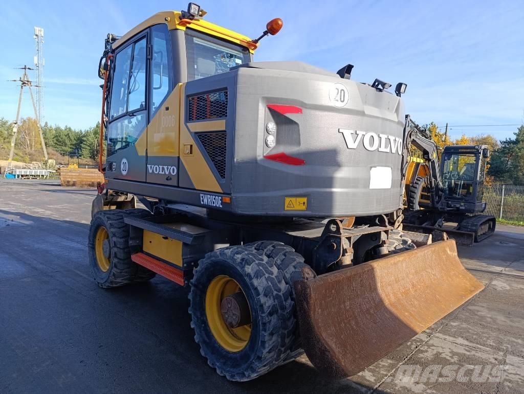 Volvo EWR 150 E Gumikerekes kotrók