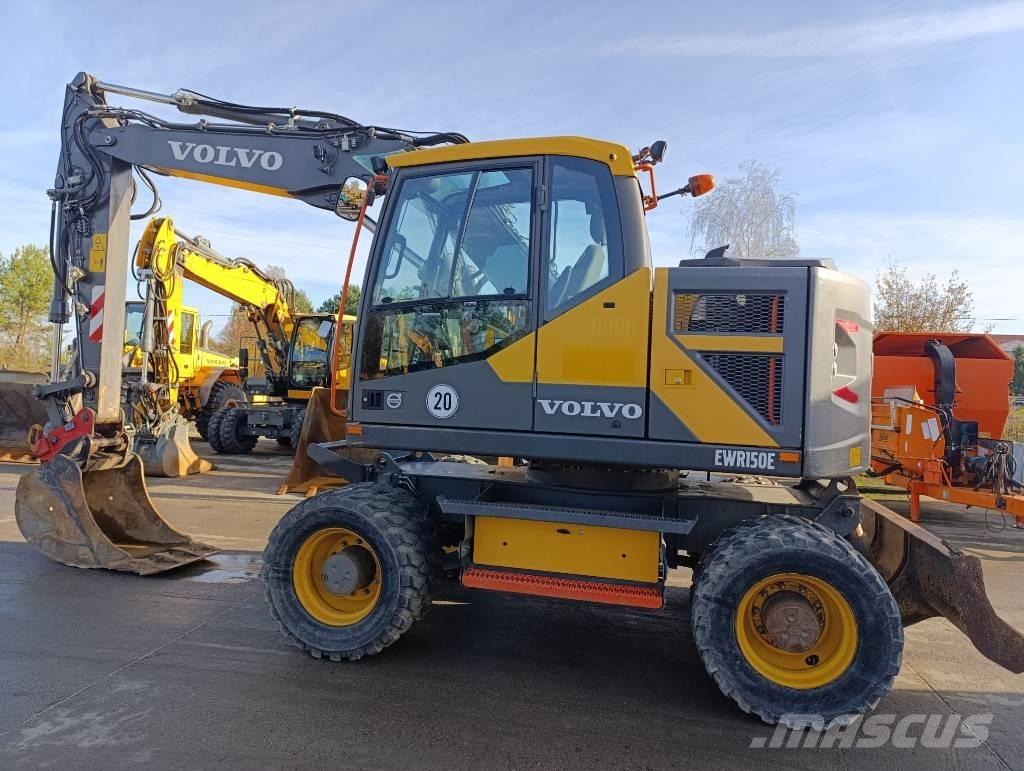 Volvo EWR 150 E Gumikerekes kotrók
