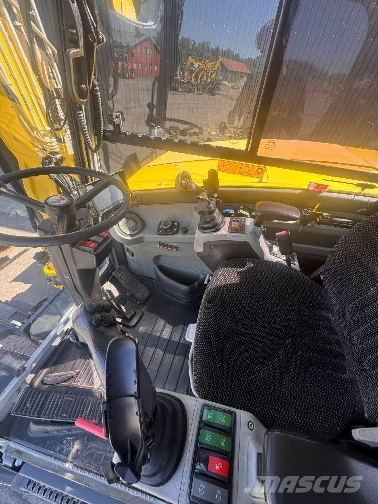 Wacker Neuson EW 100 Gumikerekes kotrók