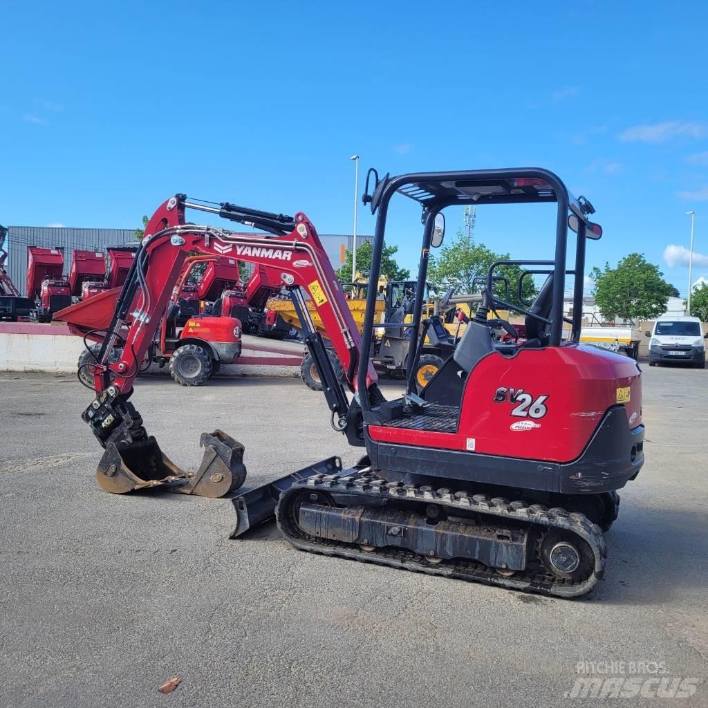Yanmar SV26 Ess+ Mini kotrók < 7t