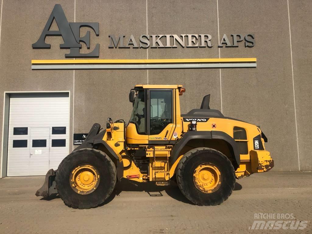 Volvo L120H Gumikerekes homlokrakodók