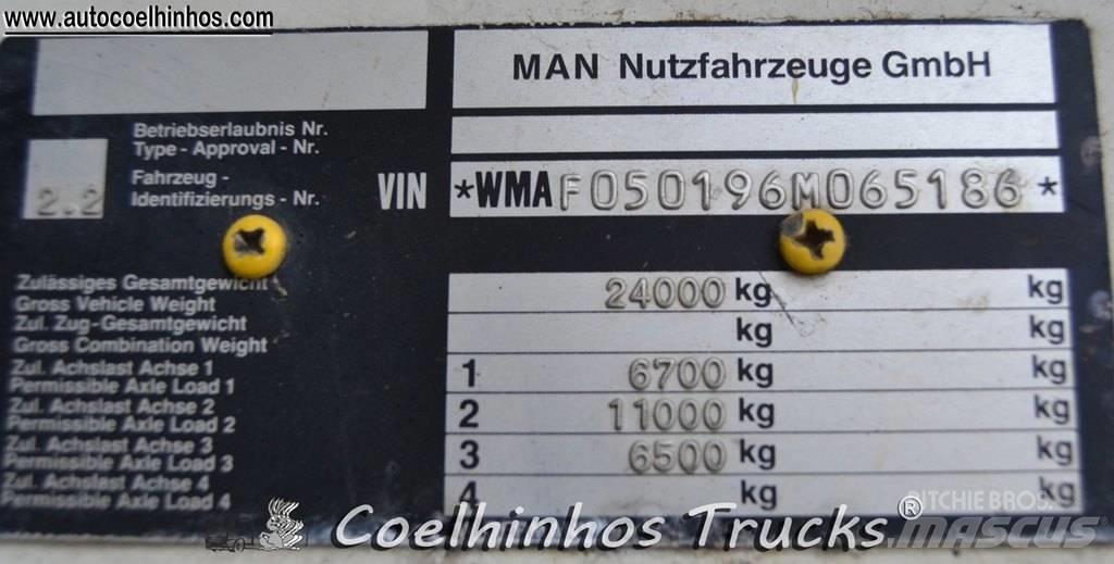 MAN 26.292 Platós / Ponyvás teherautók
