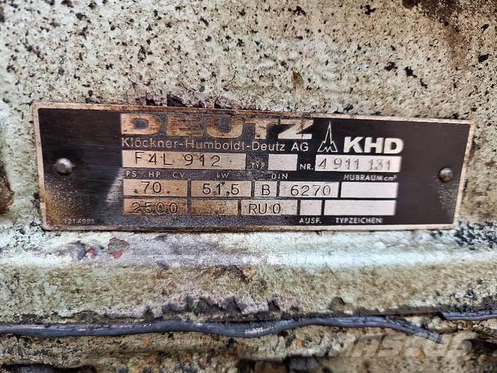  Engines F4L912 Haszonjárművek - Egyéb