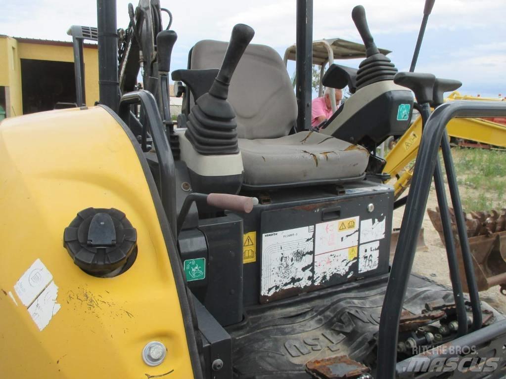 Komatsu PC 26 MR-3 Mini kotrók < 7t