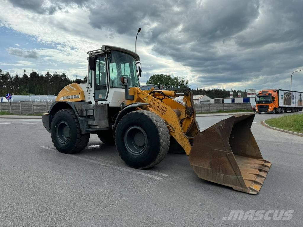 Liebherr L 538 Gumikerekes homlokrakodók