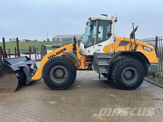 Liebherr L538 Waage Gumikerekes homlokrakodók