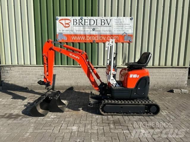 Kubota U 10-3 Mini kotrók < 7t