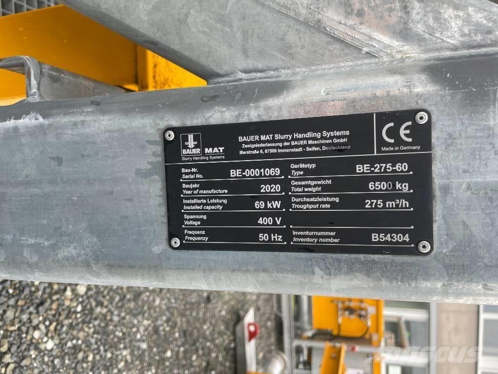 Bauer MAT BE 275-60 Építőipar - Egyebek