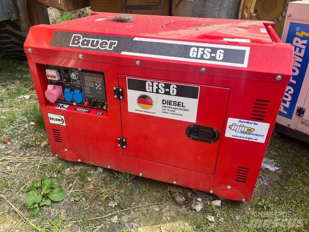 Bauer GFS-6 Dízel áramfejlesztők