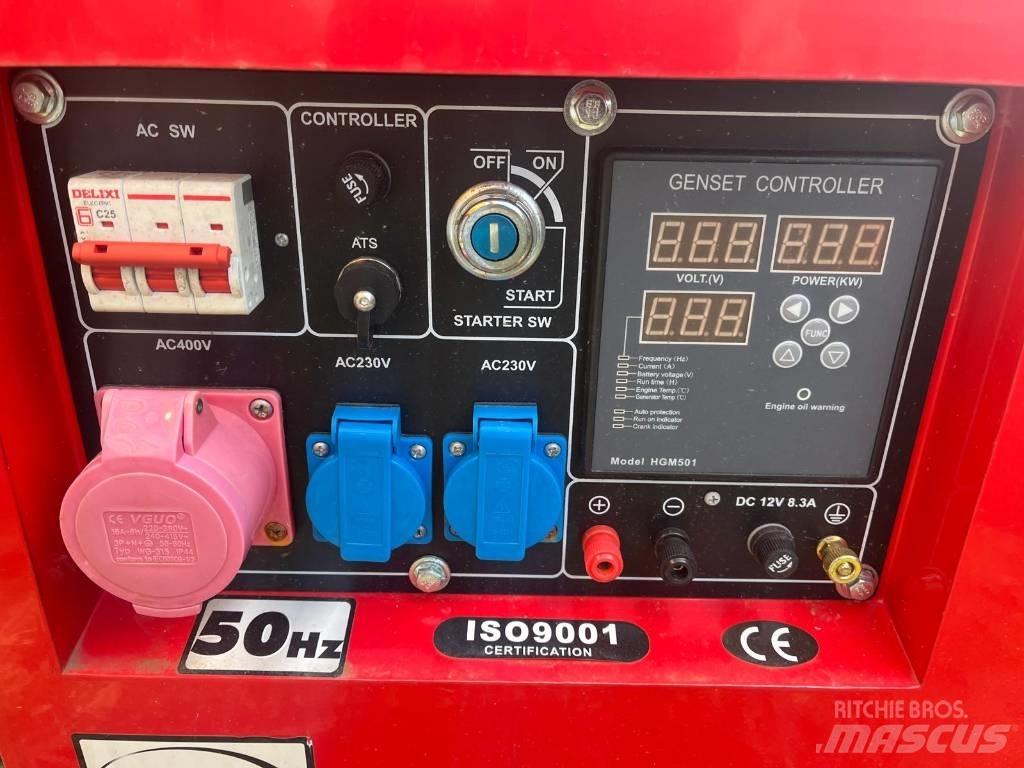 Bauer GFS-6 Dízel áramfejlesztők