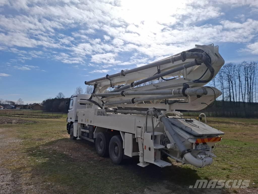 Mercedes-Benz Actros Betonpumpák