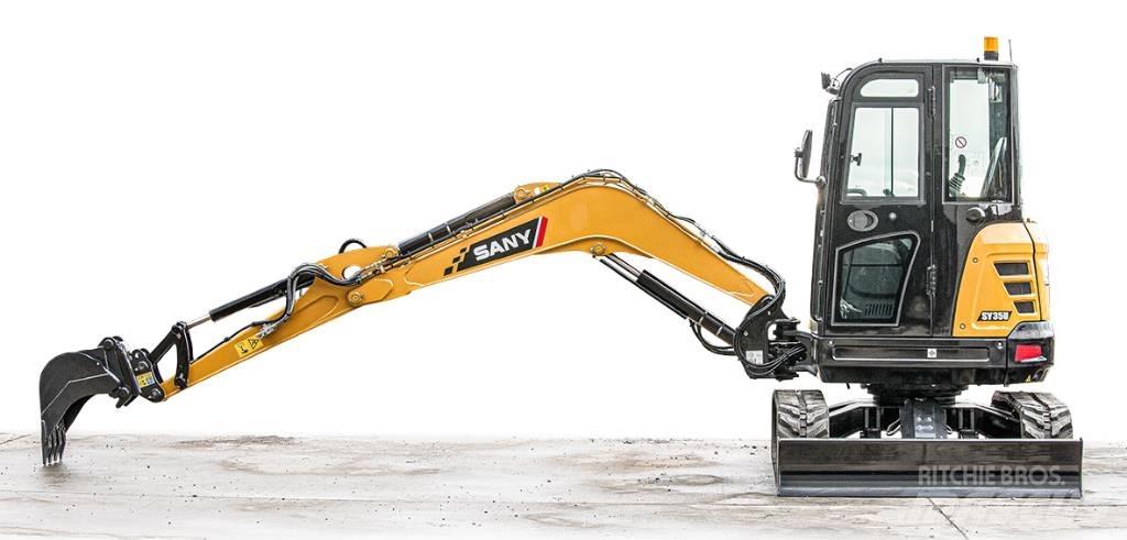 Sany SY 35 U Mini kotrók < 7t