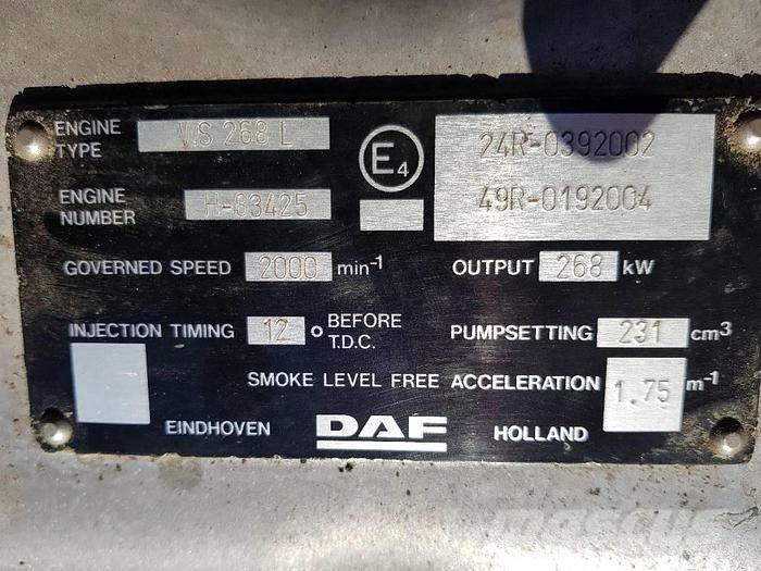  Engines WS268L Haszonjárművek - Egyéb