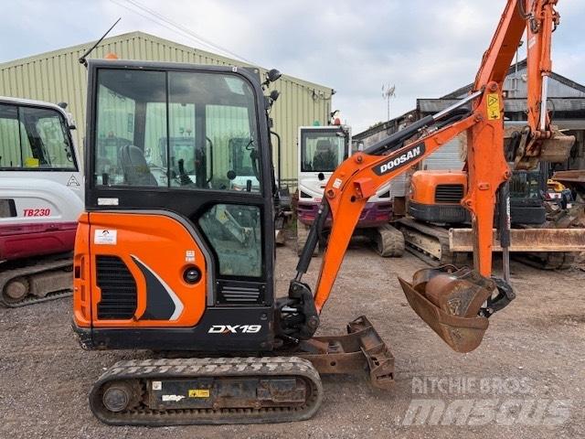 Doosan DX 19Z Mini kotrók < 7t