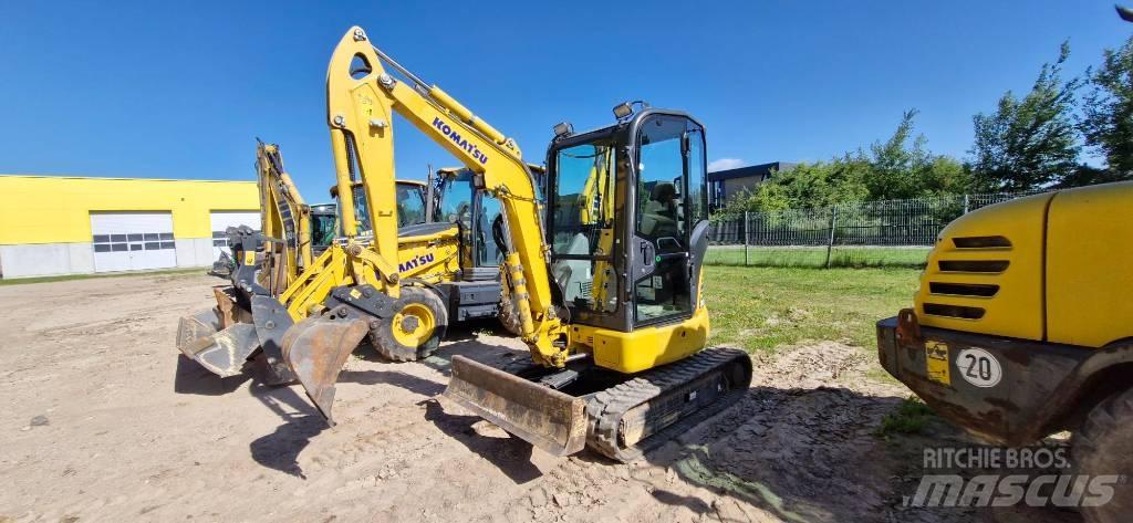 Komatsu PC 26 MR Mini kotrók < 7t