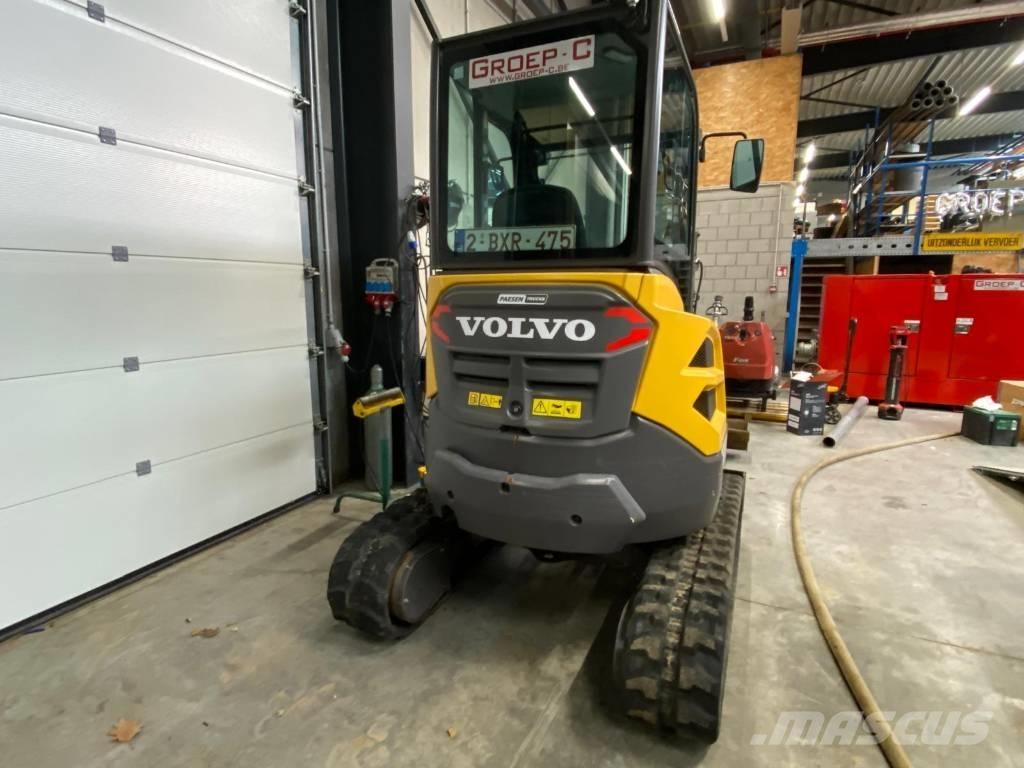 Volvo ERC 25 D Mini kotrók < 7t