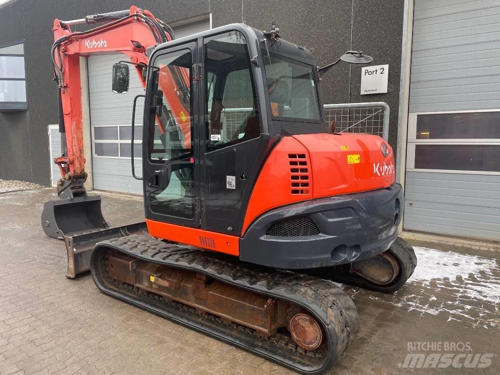Kubota KX080-4a Közepes (midi) kotrók 7 t - 12 t